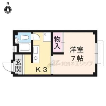 メゾンユーコークの物件間取画像